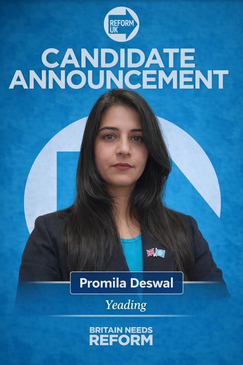 Promila Deswal – Reform UK Candidate for Yeading